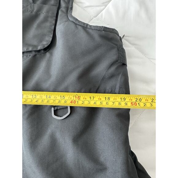 Arctic Quest Men’s Insulated Water Resistant Ski Snow Bib Pants Black Medium - Picture 8 of 16